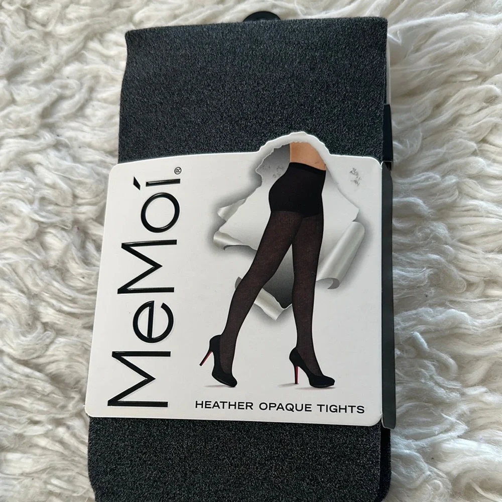 NWT Heather Opaque Heather Tights Size M/L